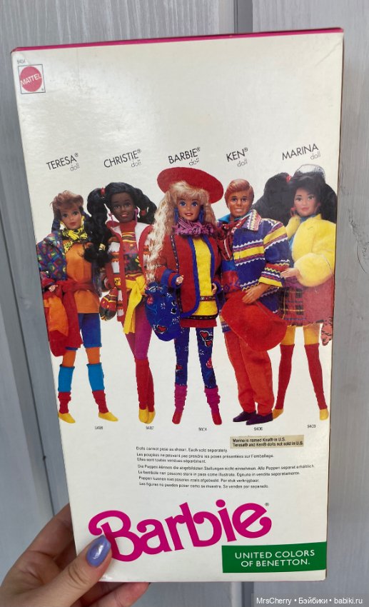 Яркая Барби из серии United Colors of Benetton Barbie (фото 6)