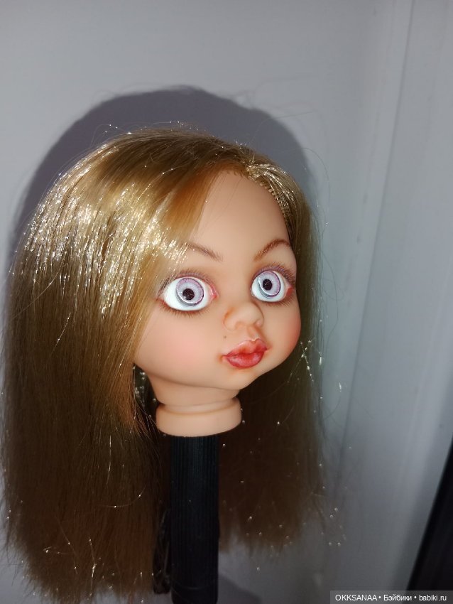 Голова Ася — ООАК (кастом куклы)