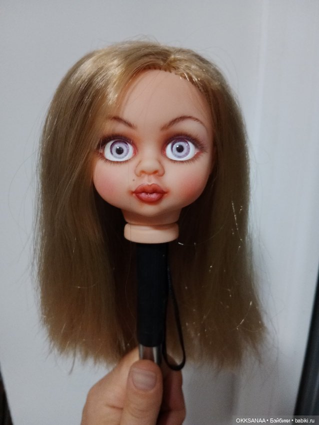 Голова Ася — ООАК (кастом куклы) (фото 2)