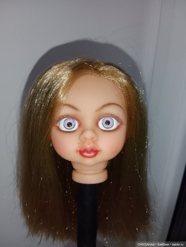 Голова Ася — ООАК (кастом куклы) (фото 4)