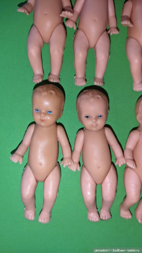 Резиновые пупсики Tebu Теоdor Buschbaum, высота 9 см