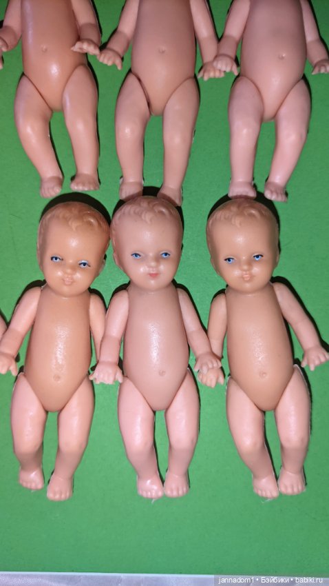 Резиновые пупсики Tebu Теоdor Buschbaum, высота 9 см