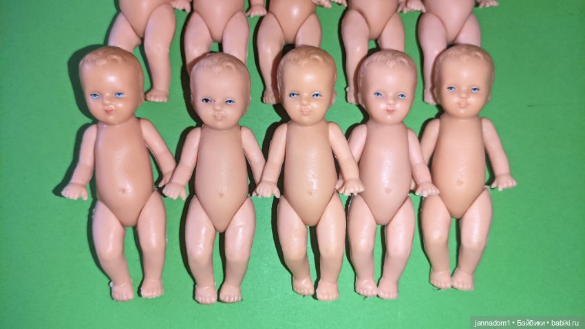 Резиновые пупсики Tebu Теоdor Buschbaum, высота 9 см (фото 6)