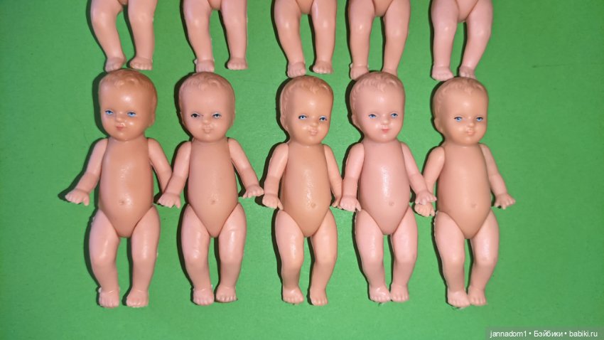 Резиновые пупсики Tebu Теоdor Buschbaum, высота 9 см (фото 5)