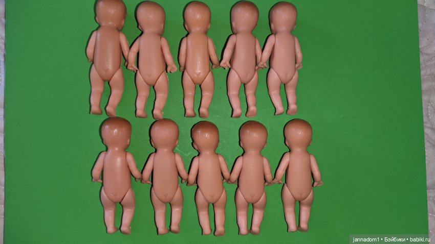 Резиновые пупсики Tebu Теоdor Buschbaum, высота 9 см (фото 2)