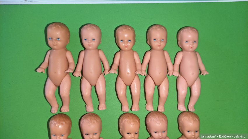 Резиновые пупсики Tebu Теоdor Buschbaum, высота 9 см (фото 3)