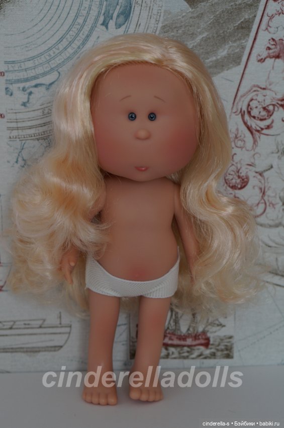 Мия#8 с персиковыми волосами Nines D'Onil