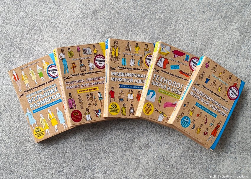 Книги по шитью в масштабе 1:6