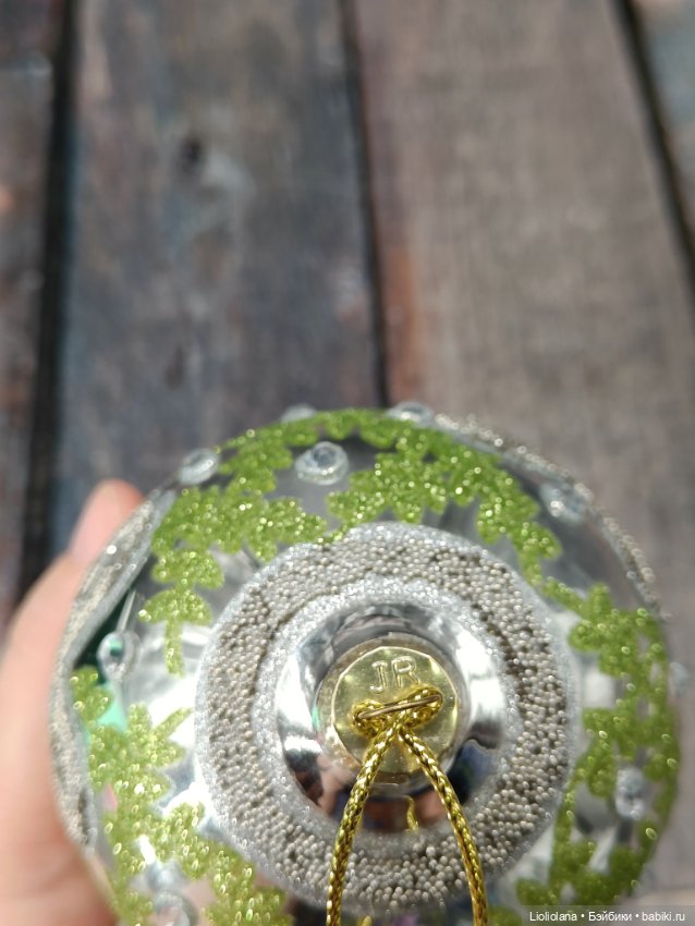 Елочная игрушка Яйцо от Joan Rivers