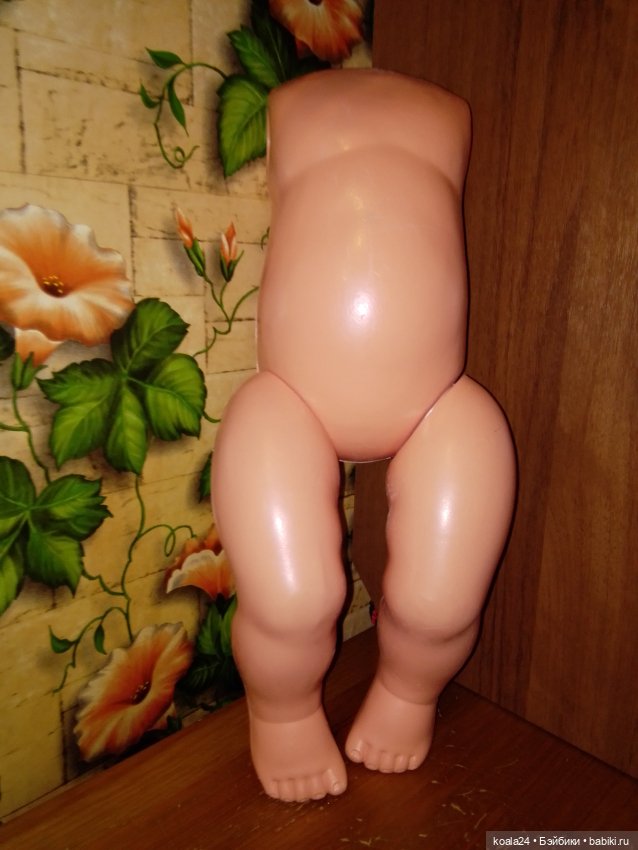 Кукла, пупс ГДР. НОГИ и ТУЛОВИЩЕ, запчасти