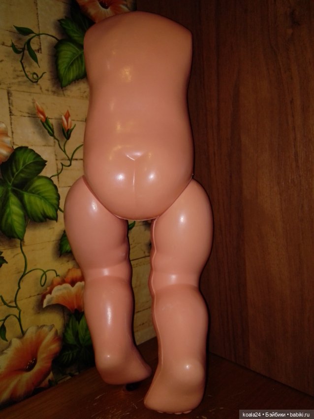 Кукла, пупс ГДР. НОГИ и ТУЛОВИЩЕ, запчасти (фото 2)