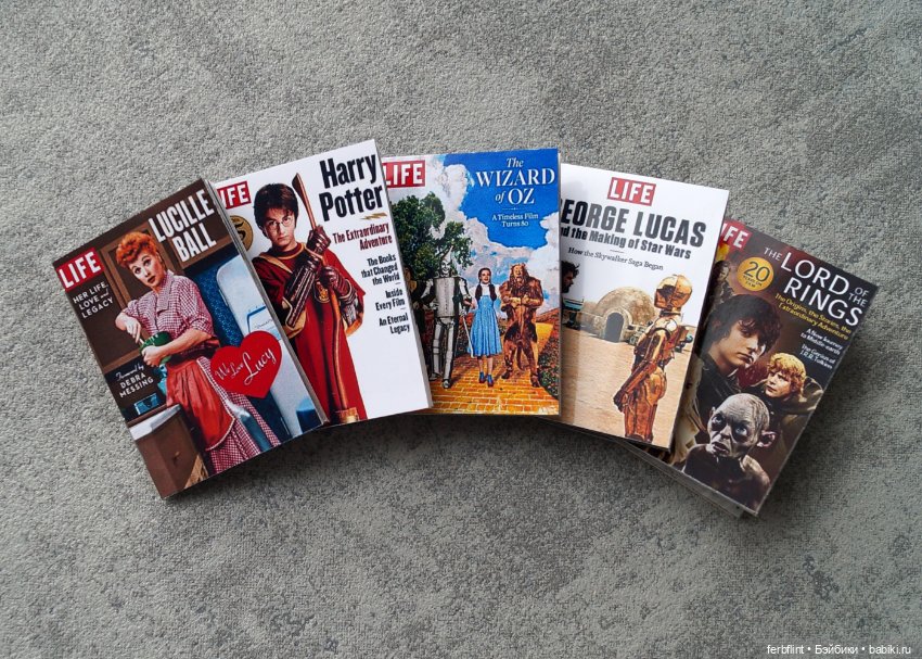 Набор журналов "Life" (на англ.) в масштабе 1:6