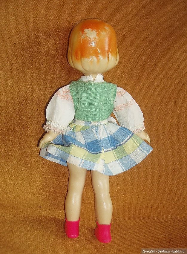 Куколка рельефная. Минск — Винтажные куклы и игрушки детства (фото 3)