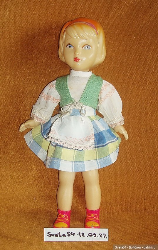 Куколка рельефная. Минск — Винтажные куклы и игрушки детства