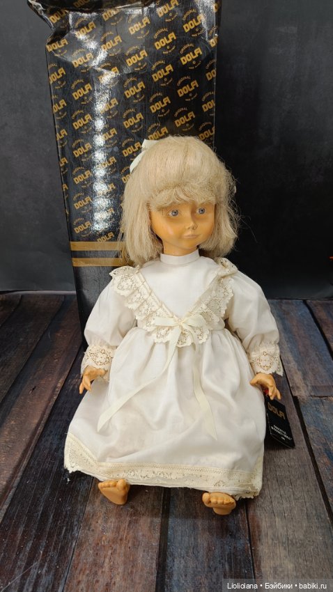 Деревянная кукла от Dolfi. 53 см