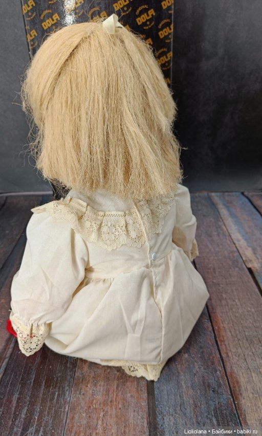 Деревянная кукла от Dolfi. 53 см
