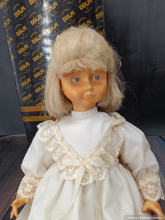 Деревянная кукла от Dolfi. 53 см
