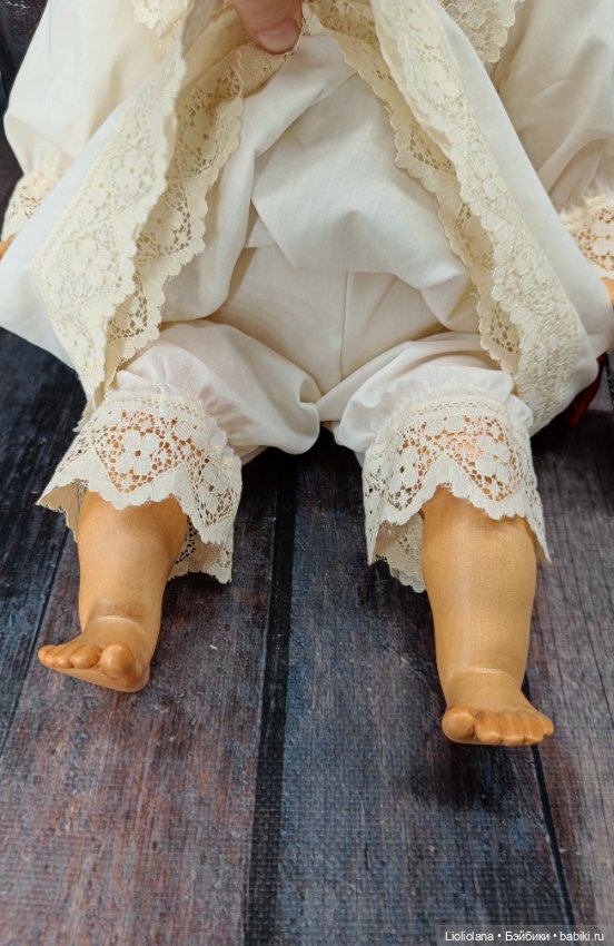 Деревянная кукла от Dolfi. 53 см