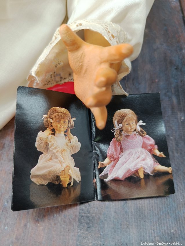 Деревянная кукла от Dolfi. 53 см