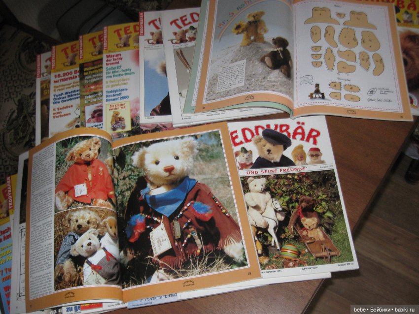 Журналы Тедди Мишка TEDDYBÄR для коллекционеров (фото 3)