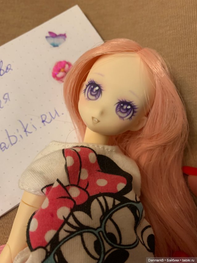 Голова ооак обитсу на теле Azone doll (фото 2)