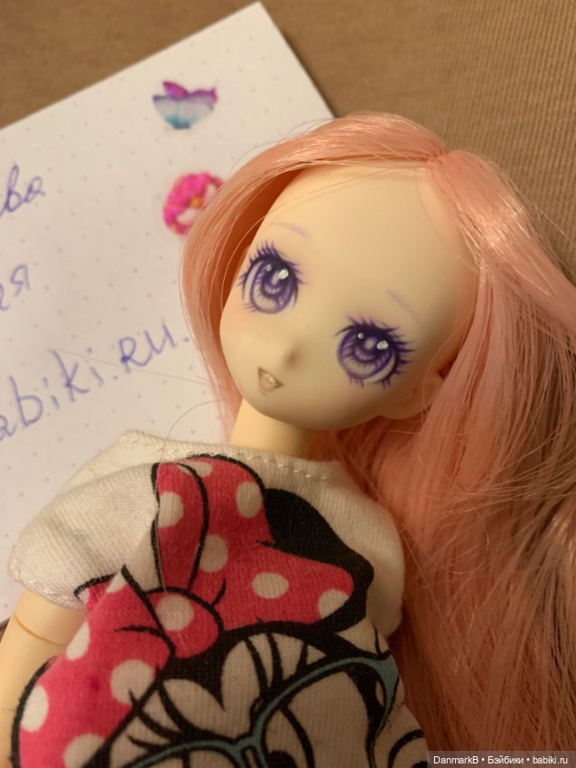 Голова ооак обитсу на теле Azone doll (фото 6)
