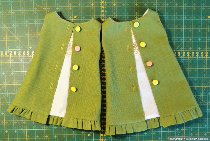 Платье "Домики" с росписью акрилом (фото 6)