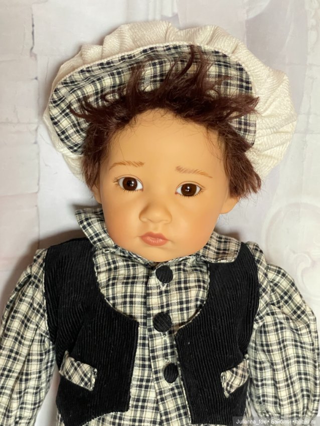 Редкая милая парочка малышей от Elisabeth Lindner для Gotz (фото 2)