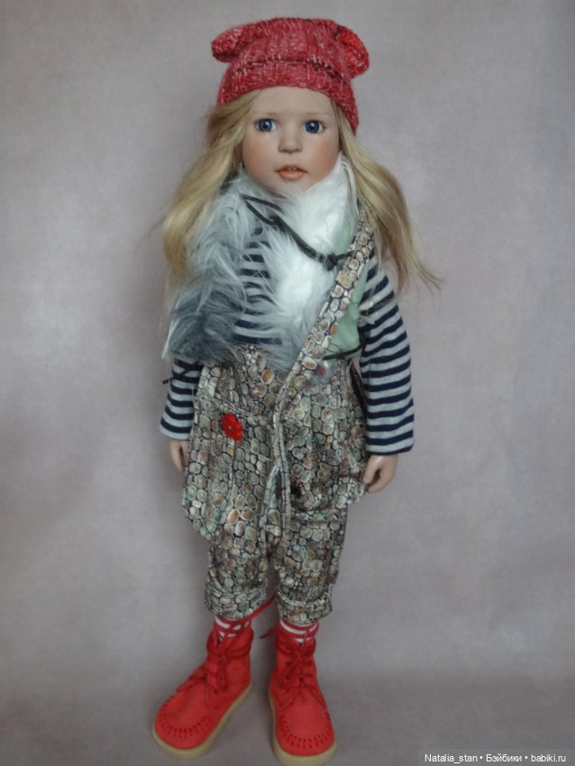 Коллекционная кукла Fien от Zwergnase (фото 8)