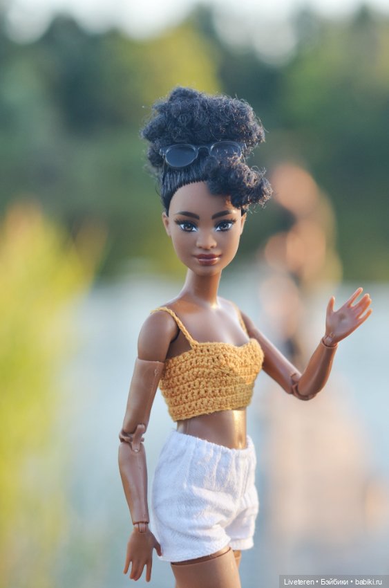 Barbie fashionistas 185 CUSTOM на теле mtm petite (фото 3)