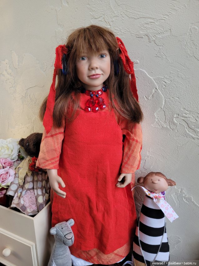 Прекрасная и редчайшая Annemarei от Zwergnase.2004 год. Каркасная. Безномерная! Artist proof (фото 7)