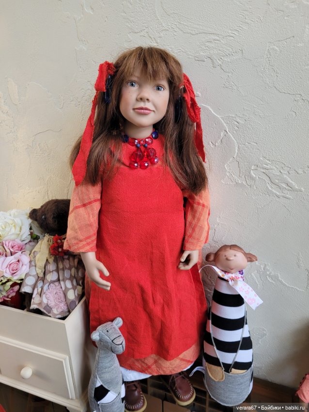 Прекрасная и редчайшая Annemarei от Zwergnase.2004 год. Каркасная. Безномерная! Artist proof (фото 9)