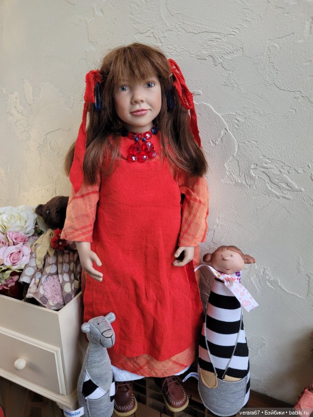 Прекрасная и редчайшая Annemarei от Zwergnase.2004 год. Каркасная. Безномерная! Artist proof (фото 8)