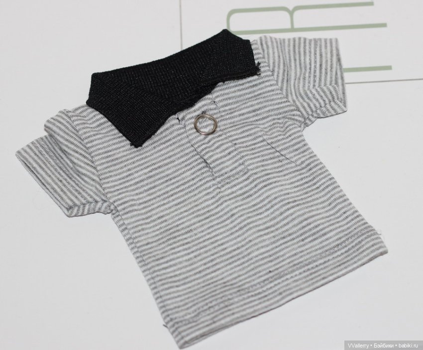 Футболка поло на бжд 1/4 — Одежда для BJD (фото 3)