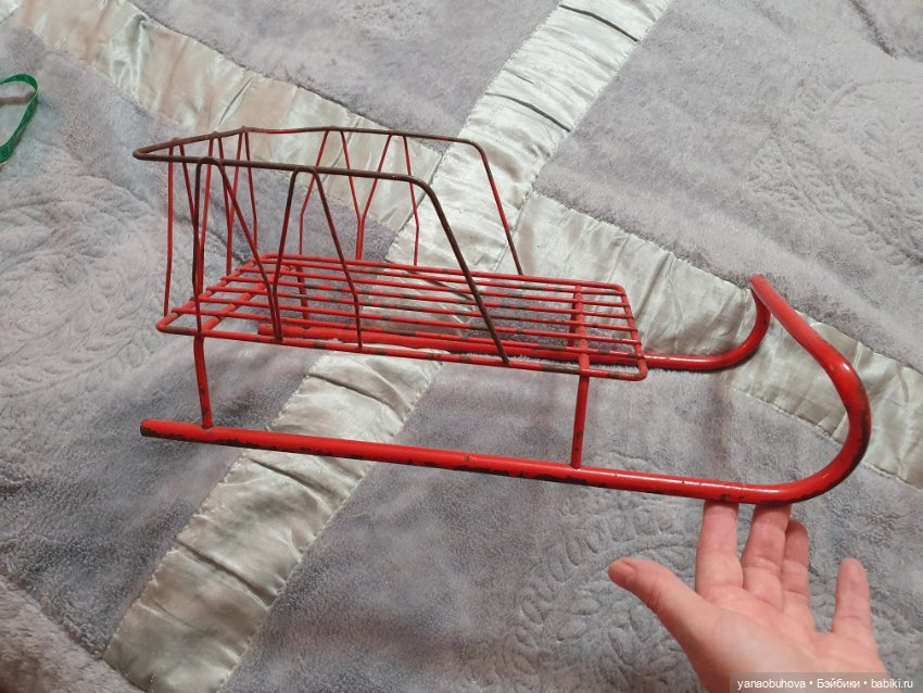 Санки кукольные СССР — Другое для антикварных кукол (фото 9)