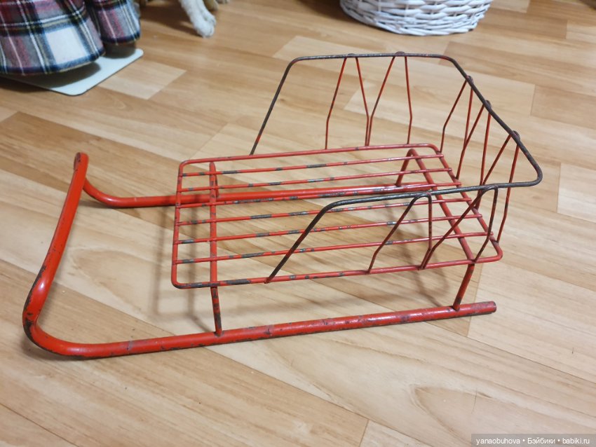 Санки кукольные СССР — Другое для антикварных кукол (фото 2)