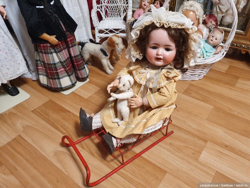 Санки кукольные СССР — Другое для антикварных кукол (фото 5)