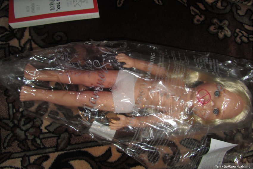 Кукла Марина голышка, от Marina and Pau