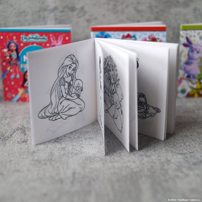 Миниатюрные раскраски в масштабе 1:6 (фото 4)
