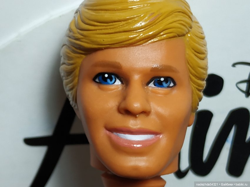 Голова кена 1989 год "My First Ken" (фото 5)