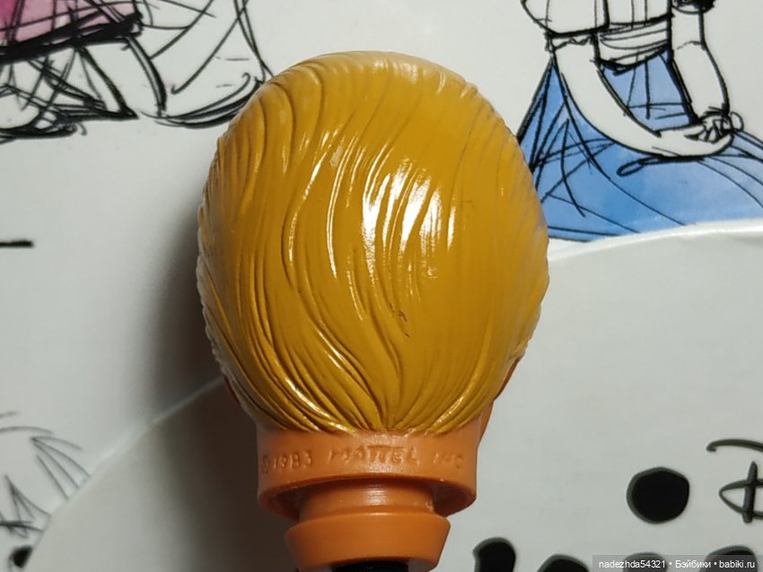 Голова кена 1989 год "My First Ken" (фото 6)