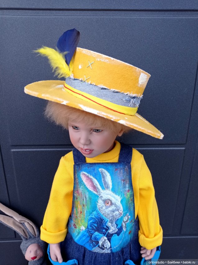 Шляпа "Том Сойер" — Одежда для кукол