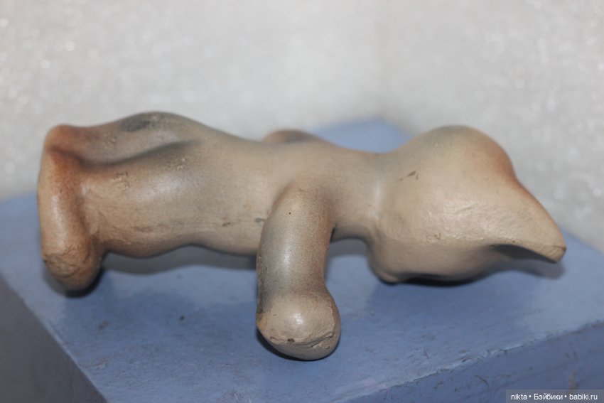 Игрушка резиновая СССР * Кот, котенок * Красный треугольник * (фото 9)