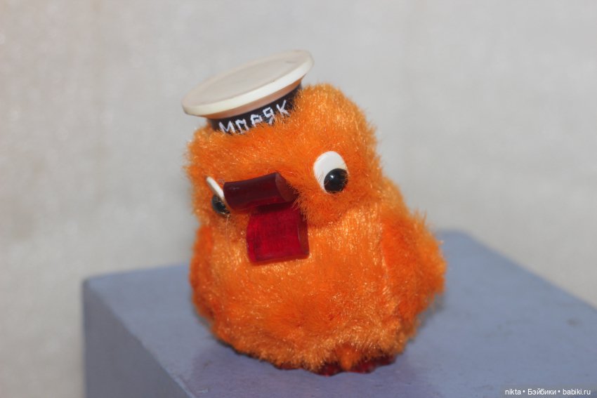 Игрушка СССР Утенок - моряк