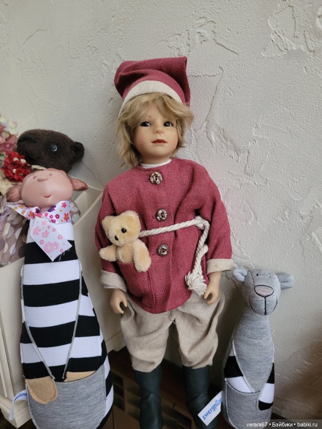 Редкий мальчишка Никодим от Susi Eimer( Gotz). 2007 год (фото 10)