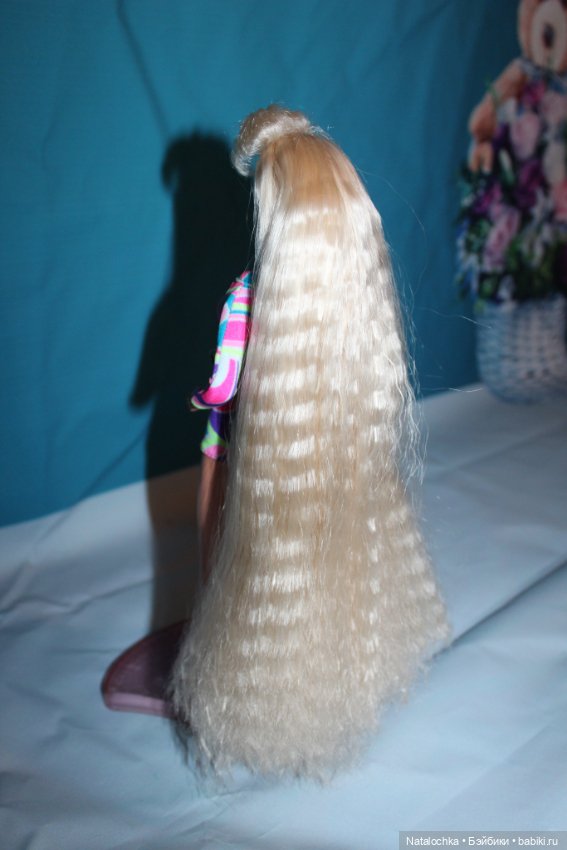 Легендарная кукла Барби 90-х: Barbie Totally hair 1991 (фото 8)