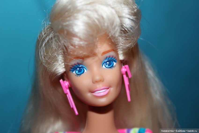 Легендарная кукла Барби 90-х: Barbie Totally hair 1991 (фото 7)