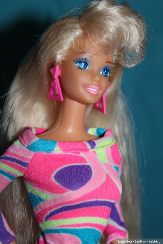 Легендарная кукла Барби 90-х: Barbie Totally hair 1991 (фото 5)