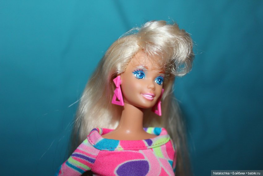 Легендарная кукла Барби 90-х: Barbie Totally hair 1991 (фото 4)