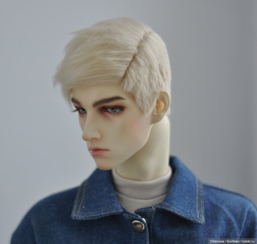 Парик с короткой стрижкой - мохер - искуственный мех (фото 8)